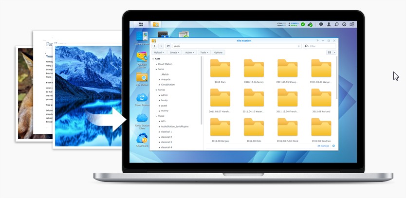 synology file share 2